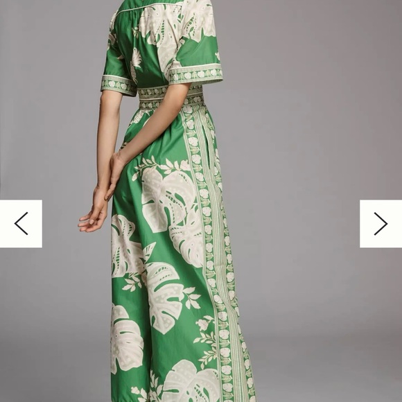 Farm Rio Monstera Wide-leg Jumpsuit - Picture 2 of 6